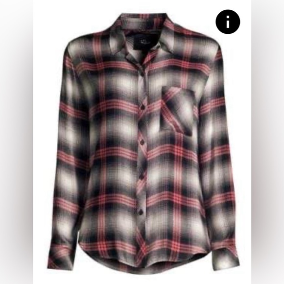 RAILS Hunter Plaid Shirt Black Taffy - Picture 3 of 8